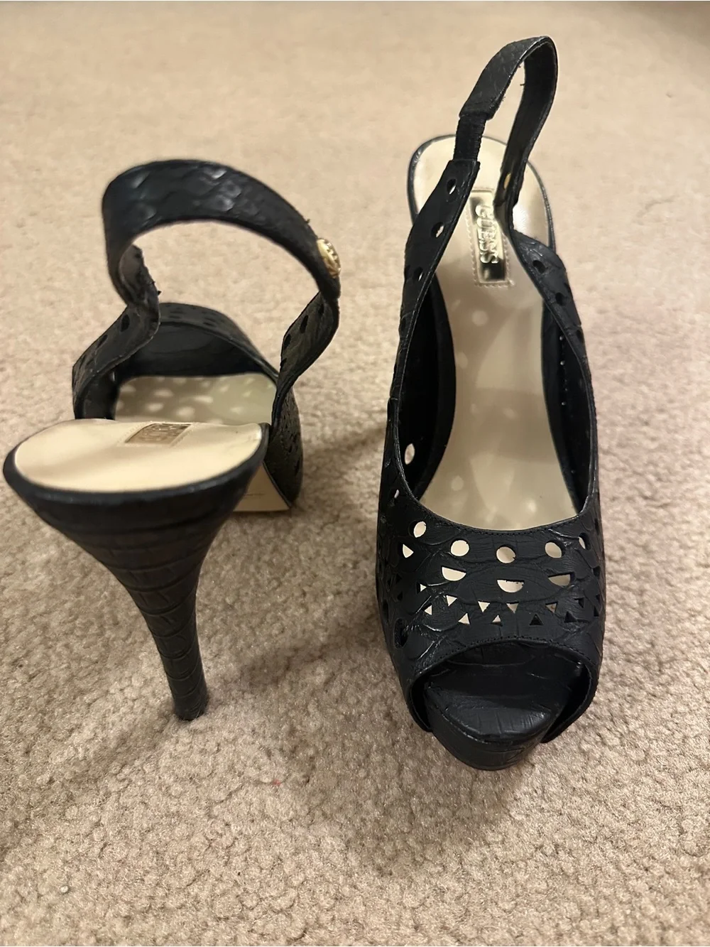 Guess slightly worn